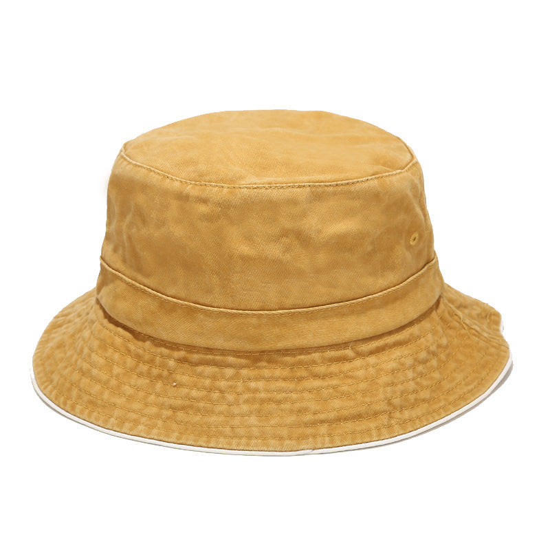Washed Cotton Bucket Hat For Women And Men - AcornPick