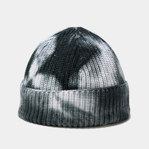 Tie Dye Beanie For Women And Men Knitted Thick Beanie - AcornPick