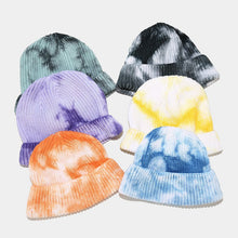 Load image into Gallery viewer, Tie Dye Beanie For Women And Men Knitted Thick Beanie - AcornPick
