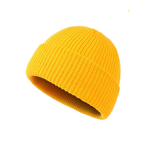 Knitted Thick Beanie For Men And Women Knitted Hat - AcornPick