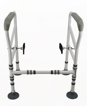 Load image into Gallery viewer, Upgraded Handicap Toilet Seat Riser with Handrail Legs No Assembly Required - AcornPick

