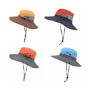 Quick Dry Sun Hat For Women Ponytail Bucket Hat - AcornPick