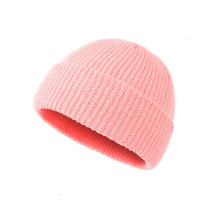 Knitted Thick Beanie For Men And Women Knitted Hat - AcornPick